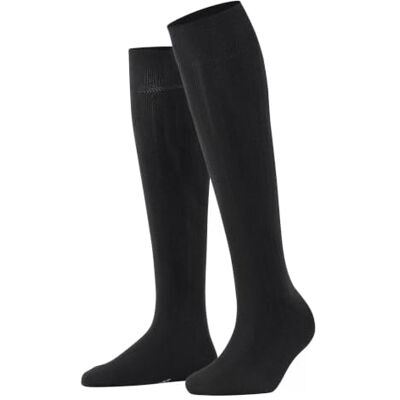 ESPRIT Dames Kniekousen Fine Weave W Kh katoen lang eenkleurig 1 paar, Zwart Black 3000, 35-38 ESPRIT Dames Kniekousen Fine Weave W Kh katoen lang eenkleurig 1 paar, Zwart Black 3000, 35-38