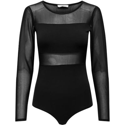 ONLY Onlesther Body voor dames, zwart, M ONLY Onlesther Body voor dames, zwart, M
