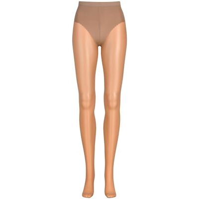 Nur Die Hello Sunshine Shape 12 DEN Shaping-panty transparante fijne panty voor open schoenen matte look bronzing-effect nylon panty comfortabele tailleband katoenen inzetstuk dames Nur Die Hello Sunshine Shape 12 DEN Shaping-panty transparante fijne panty voor open schoenen matte look bronzing-effect nylon panty comfortabele tailleband katoenen inzetstuk dames