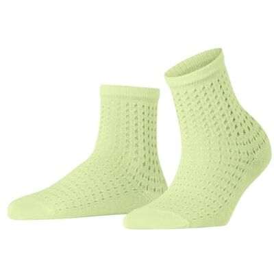 FALKE Dames Sokken Beach Drop W Sso linnen katoen gedessineerd 1 paar, Groen Lemon 7498, 35-38 FALKE Dames Sokken Beach Drop W Sso linnen katoen gedessineerd 1 paar, Groen Lemon 7498, 35-38