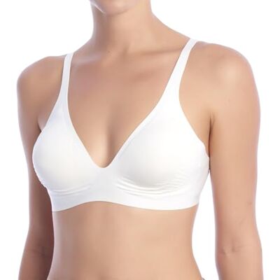 Sloggi Body Adapt T-shirt – beha zonder beugel voor dames, Wit, M grote maten Sloggi Body Adapt T-shirt – beha zonder beugel voor dames, Wit, M grote maten