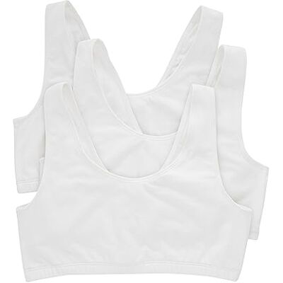 Hanes Damesbeha (verpakking van 3 stuks), wit, 3 stuks, XXL Hanes Damesbeha (verpakking van 3 stuks), wit, 3 stuks, XXL