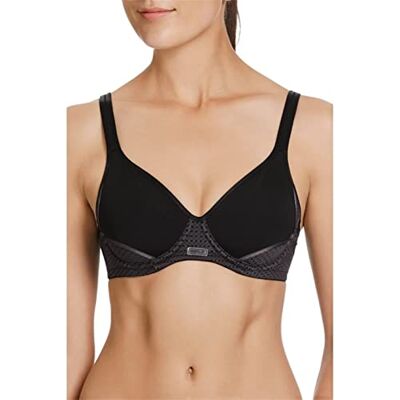 Berlei Dames Electrify Mesh Gewatteerde Beugel BH. Elke dag, Zwart, 75C Berlei Dames Electrify Mesh Gewatteerde Beugel BH. Elke dag, Zwart, 75C