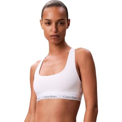 Calvin Dames ongevoerde bralette LV00QF8493 Bralette, wit (wit), M, Wit (wit), M Calvin Dames ongevoerde bralette LV00QF8493 Bralette, wit (wit), M, Wit (wit), M