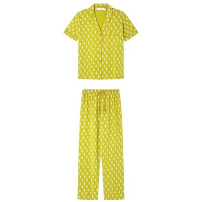 women'secret 4859408 Pyjama, dames, geel, maat S, Geel, S women'secret 4859408 Pyjama, dames, geel, maat S, Geel, S