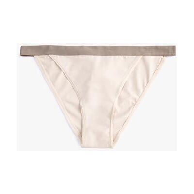 Koton Dames Tissued Basic Braziliaans slipje ondergoed, Grijs(027), S Koton Dames Tissued Basic Braziliaans slipje ondergoed, Grijs(027), S