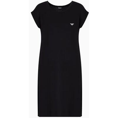 Giorgio Armani Korte ochtendjas voor dames, Zwart, S Giorgio Armani Korte ochtendjas voor dames, Zwart, S