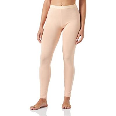 Giorgio Armani Iconic Dameslegging met logo, Abrikoos, S Giorgio Armani Iconic Dameslegging met logo, Abrikoos, S