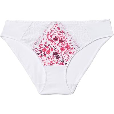 Playtex Damesbroekje Flower Elegance, comfortabel, 1 stuk, Meerkleurig, XS Playtex Damesbroekje Flower Elegance, comfortabel, 1 stuk, Meerkleurig, XS