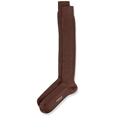 FALKE Heren Kniekousen No. 2 M Kh kasjmier lang eenkleurig 1 paar, Bruin Teak Melange 5456, 39-40 FALKE Heren Kniekousen No. 2 M Kh kasjmier lang eenkleurig 1 paar, Bruin Teak Melange 5456, 39-40