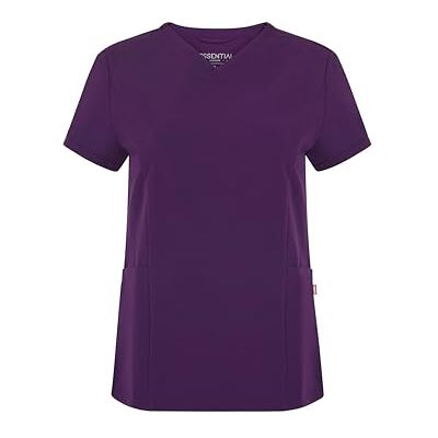 VELILLA 535221S Stella, PureStretch pyjama voor dames, korte mouwen, pruim, maat 2XL, Pruim, XXL VELILLA 535221S Stella, PureStretch pyjama voor dames, korte mouwen, pruim, maat 2XL, Pruim, XXL