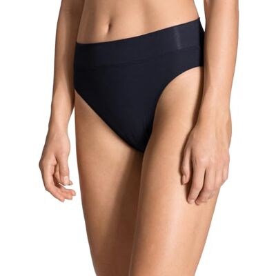CALIDA Elastische slip voor dames, Dark Lapis Blue, 48-50 CALIDA Elastische slip voor dames, Dark Lapis Blue, 48-50