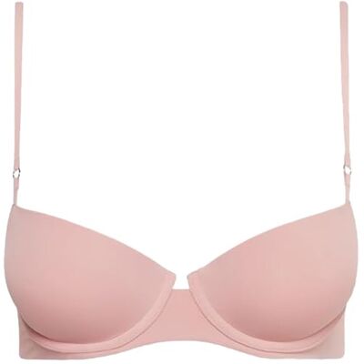Calvin Balconette-beha voor dames, lift met beugel, roze (subdued), 70E Calvin Balconette-beha voor dames, lift met beugel, roze (subdued), 70E