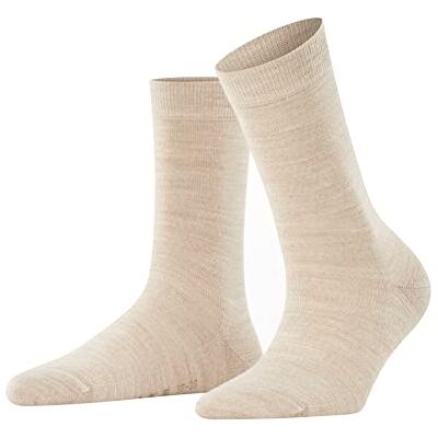 FALKE dames Softmerino sokken ademend klimaatregulerend geurremmend wol katoen verstevigde platte naad voor drukvrije teen effen zakelijk dagelijks leven 1 paar FALKE dames Softmerino sokken ademend klimaatregulerend geurremmend wol katoen verstevigde platte naad voor drukvrije teen effen zakelijk dagelijks leven 1 paar