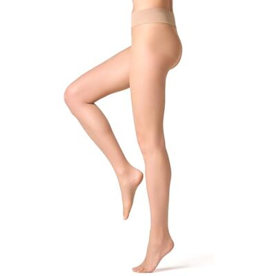 Filodoro Panty Ciria 15 DEN, 6007 Strand, 02, Transparant, S Filodoro Panty Ciria 15 DEN, 6007 Strand, 02, Transparant, S