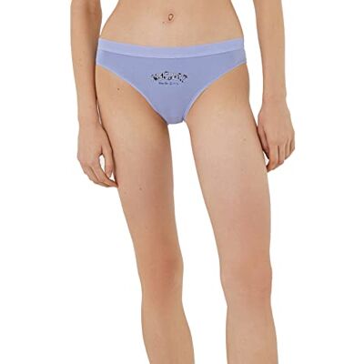Koton Damesslip, katoenen bedrukte shorts, Lichtblauw (920), M Koton Damesslip, katoenen bedrukte shorts, Lichtblauw (920), M