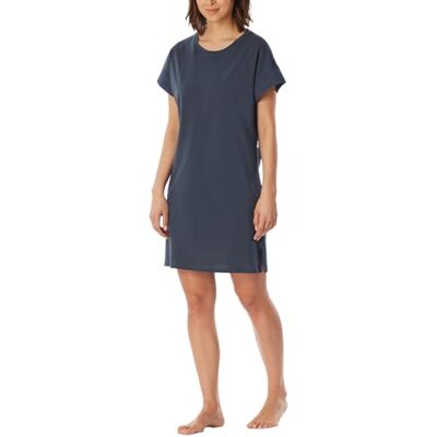 Schiesser Dames Korte Mouw Casual Nightwear Nachthemd, Graphit_182535, 36, grafiet 182535, 36 Schiesser Dames Korte Mouw Casual Nightwear Nachthemd, Graphit_182535, 36, grafiet 182535, 36