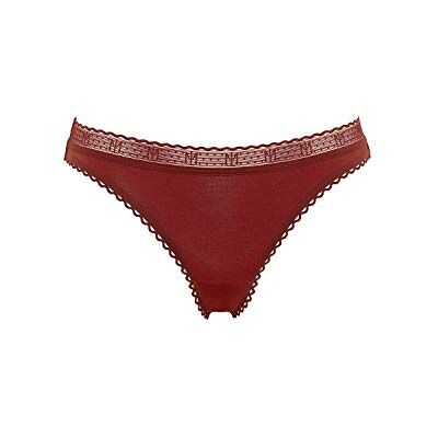 Maison Lejaby Dames La Petite Lejaby Tanga, Rust Brown, M Maison Lejaby Dames La Petite Lejaby Tanga, Rust Brown, M