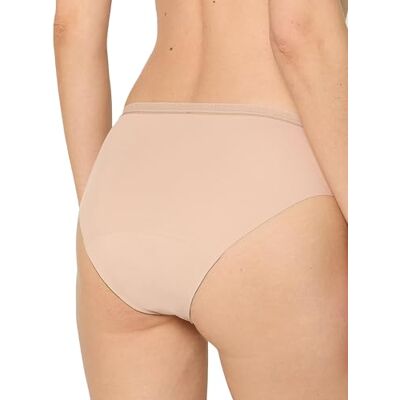 Nur Die Onzichtbare slip, extra sterk, menstruatie-ondergoed, naadloos, onzichtbaar, naadloos en naadloos, van biologisch katoen, nude, XL Grote maten Tall Nur Die Onzichtbare slip, extra sterk, menstruatie-ondergoed, naadloos, onzichtbaar, naadloos en naadloos, van biologisch katoen, nude, XL Grote maten Tall