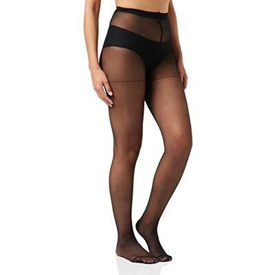 Charnos Womens 7 15D Sheer 3PP Strak, Zwart, S Charnos Womens 7 15D Sheer 3PP Strak, Zwart, S
