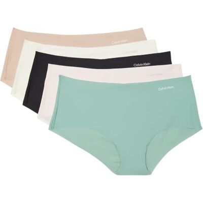 Calvin Dames HIPSTER 5PK 000QD3557E Hipster, Khaki (CHARMING GREEN/NYMPHS DIGH/ZWART/I), XL, Khaki (Charming Groen/Nimfen Dij/Zwart/I), XL Calvin Dames HIPSTER 5PK 000QD3557E Hipster, Khaki (CHARMING GREEN/NYMPHS DIGH/ZWART/I), XL, Khaki (Charming Groen/Nimfen Dij/Zwart/I), XL