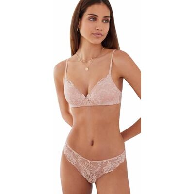women'secret Lovely driehoekige beha kant roze, Roze, 85B women'secret Lovely driehoekige beha kant roze, Roze, 85B