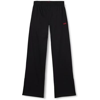HUGO BOSS Swirly loungewear Pant voor dames, zwart 1, S HUGO BOSS Swirly loungewear Pant voor dames, zwart 1, S