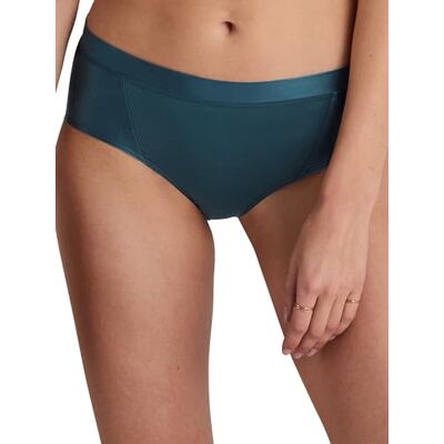 CALIDA Cate Panty, low cut dames, met satijnen randen, Deep Dive Petrol, 40/42 CALIDA Cate Panty, low cut dames, met satijnen randen, Deep Dive Petrol, 40/42