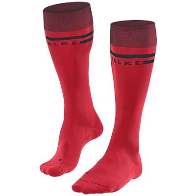 FALKE Dames Skisokken SK7 Race W Kh functioneel materiaal warm dun 1 paar, Rood Lipstick 8000, 37-38 FALKE Dames Skisokken SK7 Race W Kh functioneel materiaal warm dun 1 paar, Rood Lipstick 8000, 37-38