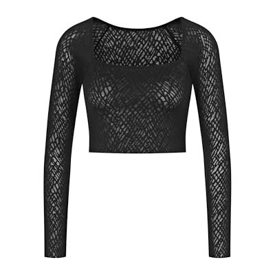 Sloggi Dames Zero Feel Bliss Top Long SLE. Ondershirt, zwart, L Sloggi Dames Zero Feel Bliss Top Long SLE. Ondershirt, zwart, L