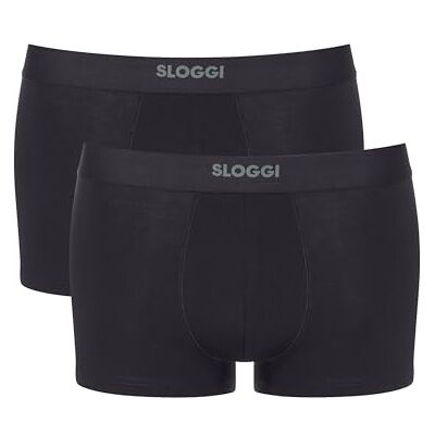 Sloggi Men Ever Ease Hipster 2P Zwart, zwart, S Sloggi Men Ever Ease Hipster 2P Zwart, zwart, S