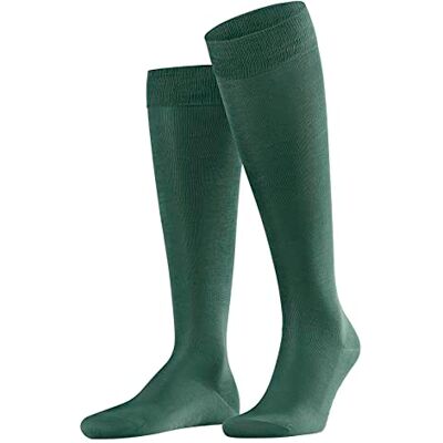 FALKE Heren Kniekousen Tiago M Kh fil d'Ecosse katoen lang eenkleurig 1 paar, Groen Hunter Green 7441, 41-42 FALKE Heren Kniekousen Tiago M Kh fil d'Ecosse katoen lang eenkleurig 1 paar, Groen Hunter Green 7441, 41-42