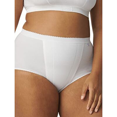 Sloggi Dames Control Maxi Slip, wit, 38 Sloggi Dames Control Maxi Slip, wit, 38