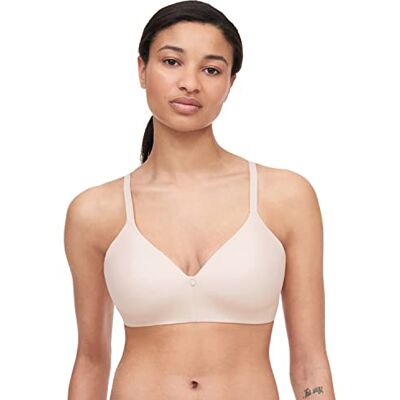 Chantelle Dames C Comfort beugelloze beha met volledige afdekking, Roze parel., 80G Chantelle Dames C Comfort beugelloze beha met volledige afdekking, Roze parel., 80G