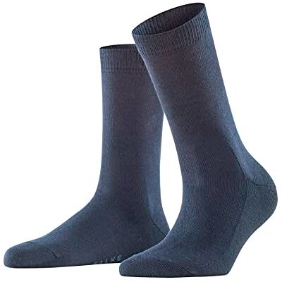 FALKE Dames Sokken Family W So katoen eenkleurig 1 paar, Blauw Dark Navy 6379, 35-38 FALKE Dames Sokken Family W So katoen eenkleurig 1 paar, Blauw Dark Navy 6379, 35-38