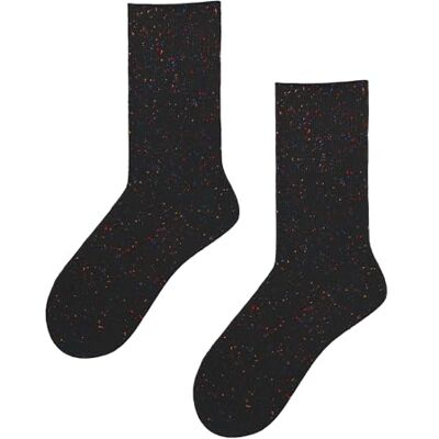 Hudson Spot Gestippelde sokken, zwart 0005, 39-42 dames Hudson Spot Gestippelde sokken, zwart 0005, 39-42 dames