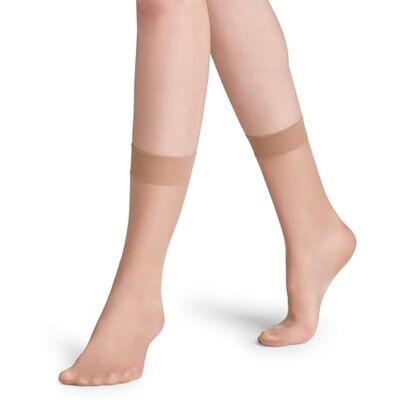 FALKE Dames Sokken Seidenglatt 15 DEN W So sheer eenkleurig 1 paar, Huidskleur Cocoon 4859, 39-42 FALKE Dames Sokken Seidenglatt 15 DEN W So sheer eenkleurig 1 paar, Huidskleur Cocoon 4859, 39-42