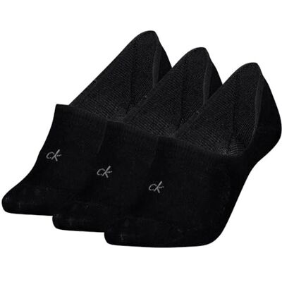 Calvin 8719965009202 Dames Footie Medium Cut, Zwart, 39-42 (Pack van 3), Zwart, 39-42 EU Calvin 8719965009202 Dames Footie Medium Cut, Zwart, 39-42 (Pack van 3), Zwart, 39-42 EU