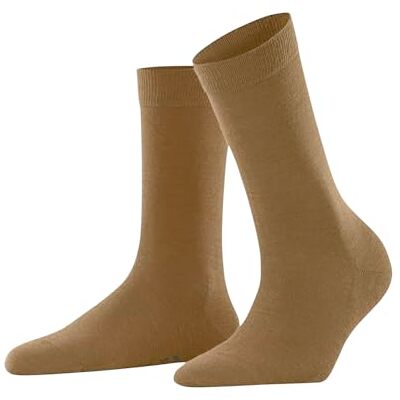 FALKE Dames Sokken Softmerino W So wol katoen eenkleurig 1 paar, Geel Old Brass 1220, 37-38 FALKE Dames Sokken Softmerino W So wol katoen eenkleurig 1 paar, Geel Old Brass 1220, 37-38