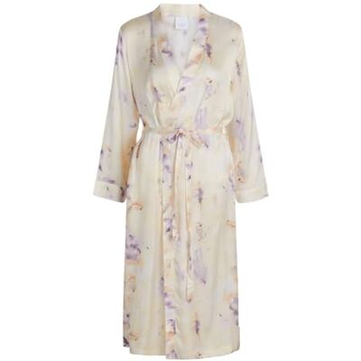 CCDK Copenhagen Dames Noa Kimono Nightgown, Crystal Gray Aop, S CCDK Copenhagen Dames Noa Kimono Nightgown, Crystal Gray Aop, S