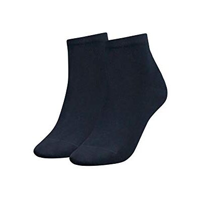 Tommy Hilfiger Damessokken (set van 2), Midnight Blue, 35-38 EU Tommy Hilfiger Damessokken (set van 2), Midnight Blue, 35-38 EU