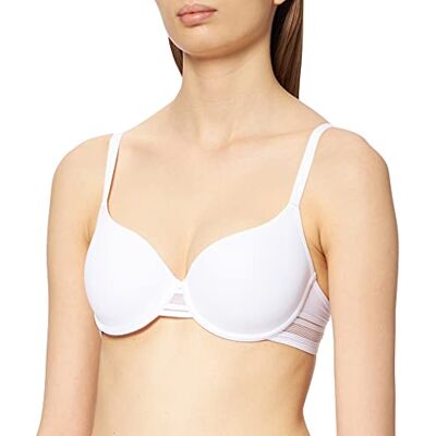 Chantelle Passionata Rhythm, omhullende beha, lingerie voor dames, Wit, 80B Chantelle Passionata Rhythm, omhullende beha, lingerie voor dames, Wit, 80B