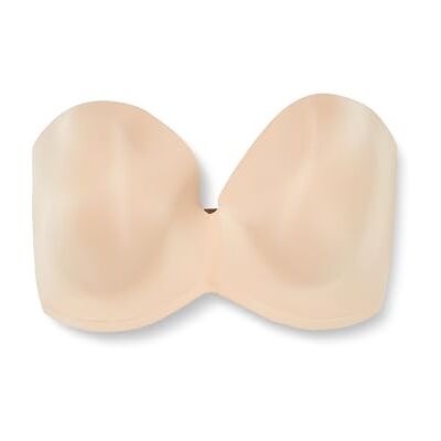 Wonderbra Beha dames Ultimate Strapless , Beige (huid 1007) , 70E Wonderbra Beha dames Ultimate Strapless , Beige (huid 1007) , 70E