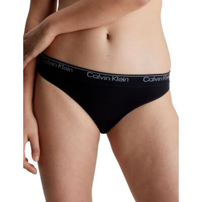 Calvin Bikini-slipje voor dames, Zwart (zwart), L Calvin Bikini-slipje voor dames, Zwart (zwart), L