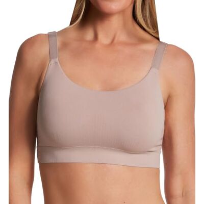 Bali Moderne naadloze damespullover draadloze bralette met verstelbare bandjes, beha, avondblush, S, Avond Blush, S Bali Moderne naadloze damespullover draadloze bralette met verstelbare bandjes, beha, avondblush, S, Avond Blush, S