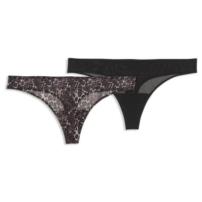 PUMA Women Animal Mesh Strings 2p dames string slipjes PUMA Women Animal Mesh Strings 2p dames string slipjes