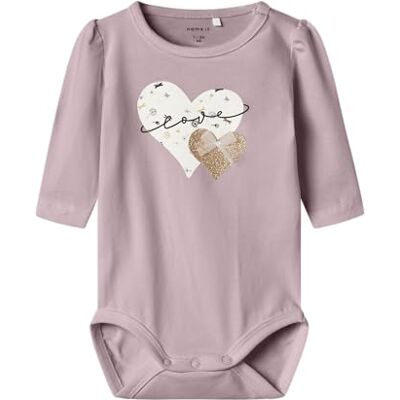 Name it Dames Nbfkinin Ls Body, Burnished Lilac, Numeric_80, Burnished Lilac, numeric_80 Name it Dames Nbfkinin Ls Body, Burnished Lilac, Numeric_80, Burnished Lilac, numeric_80