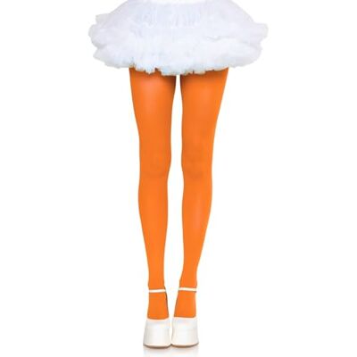 Leg Avenue 7300 Nylon opaque pantyhose, Einheitsgröße (Orange) Leg Avenue 7300 Nylon opaque pantyhose, Einheitsgröße (Orange)