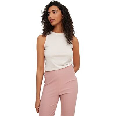 Trendyol Vrouw Loungewear Getailleerde Standaard V-hals Geweven Hemdje dames Overhemd (1-Pack) Trendyol Vrouw Loungewear Getailleerde Standaard V-hals Geweven Hemdje dames Overhemd (1-Pack)