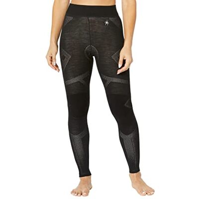 Smartwool Intraknit Thermal Merino Basislaag-broek voor dames Black/White M Smartwool Intraknit Thermal Merino Basislaag-broek voor dames Black/White M
